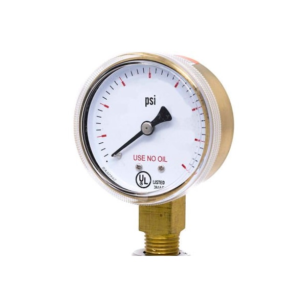 Engineered Specialty Products, Inc PIC Gauges 2" UNO Pressure Gauge, 1/